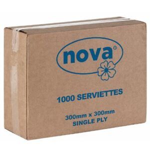 SERVIETTES 1PLY 300X300