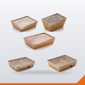 Lunch Box Cliplock 2 Compartment
