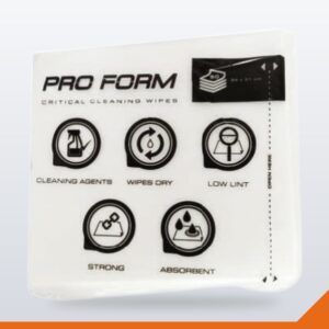 Critical Cleaning Wipes – White 300x340mm – 50/Pack