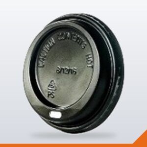 Sip Lid Universal – Black 250-350ml – 100/Pack