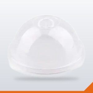 Smoothie Cup Lid Multifit Dome PET Robust – Clear 90mm – 1000/Carton