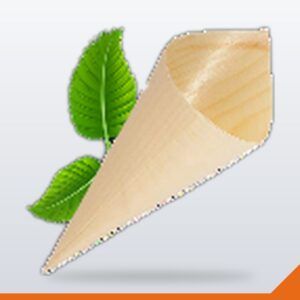 Bamboo Serving Cone