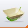 Palm Leaf Bowl Square Deep – 140mm – 8/Pack
