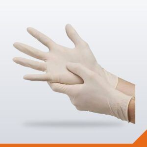 Latex Gloves Powdered – Case of 1000