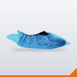 Shoe Covers Plastic Econo – Blue – 100/Pack