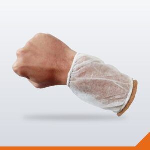 Wrist Covers – White 320x110mm – 100/Pack