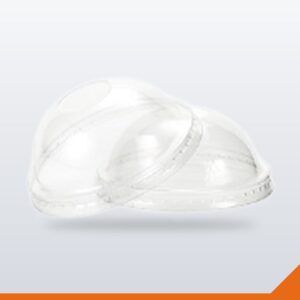 Ice Cream Tub Dome Lid PET
