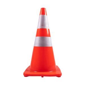 Road Cone 450mm Soft PVC