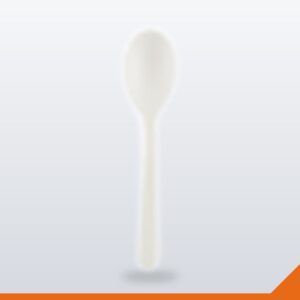 Compostable Teaspoon – 100mm – 1000/Carton