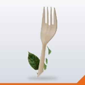 Cornstarch Fork – 150mm – 100/Pack