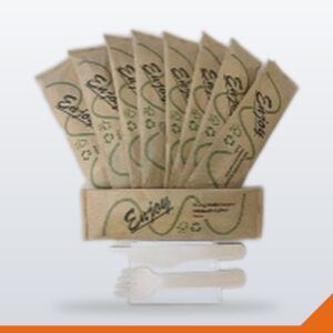 Cutlery Pack Wooden 3-in-1 – 250/Pack