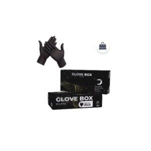 Black Nitrile Powder Free Gloves