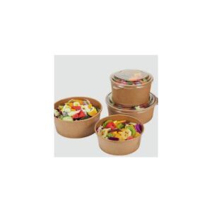 Clear Lid Salad Bowl 1L